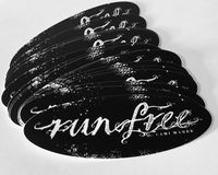 Run Free Sticker