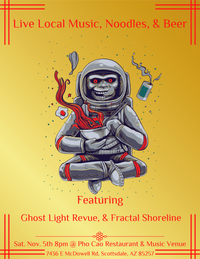 The Ghost Light Revue with Fractal Shoreline 
