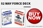 52 WAY FORCE DECK (Red)