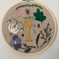 Custom Big 3 Astrological Embroidery