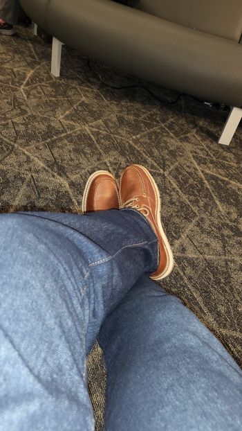 Kaos CEO, waiting for a flight at LGA.
