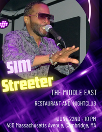 Sim Streeter Live! - CANCELLED