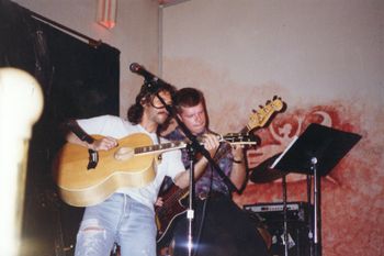 Jammin' with Tom Valtin on guitar with 11:11 band at Hotel Utah in San Francisco
