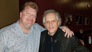 Me and drummer Dave Weckl - Los Angeles, CA - 2019
