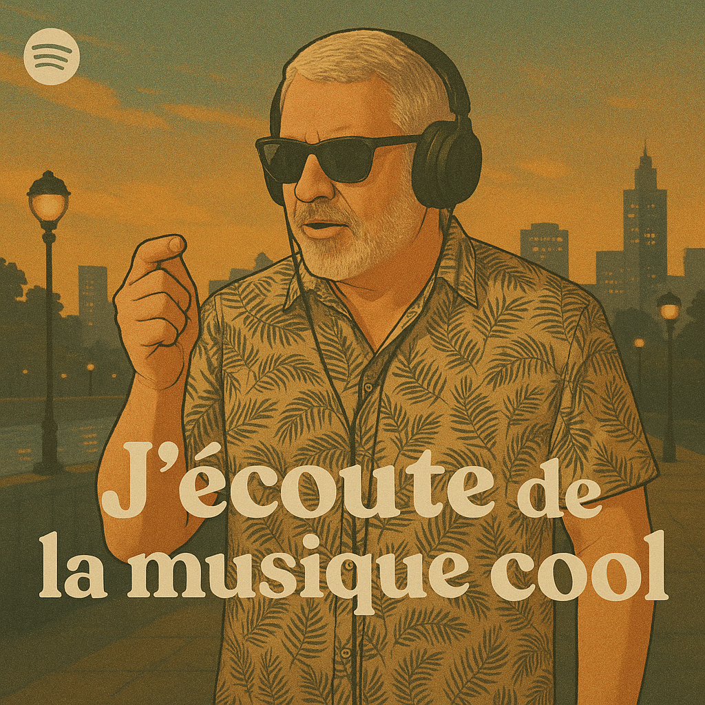 J'écoute de la musique cool