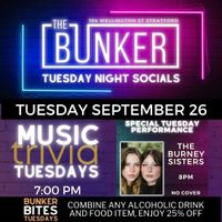 The Burney Sisters @ The Bunker Performance Lounge & Cafe