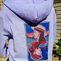 Zip Hoodie - Lilac