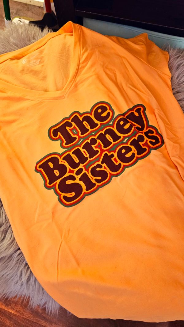 VNeck Tshirt - The Burney Sisters