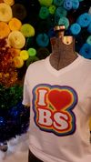 The Burney Sisters Tee - Rainbow (Vneck) 