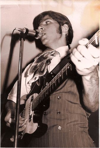 On stage at the Bayshores Cafe, Somers Point NJ 1968
