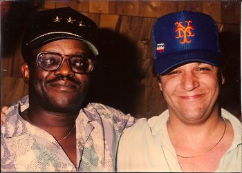 Otis Blackwell the writer of Don't Be Cruel, Return To Sender, Great Balls of Fire, Fever, All Shook Up, Breathless, Handyman. Joe got to spend a whole day with Otis singing at M&I Studio on 8th Ave NYC.
