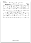 Egbert Juffer: Andante e molto espressivo con 6 Variazioni per Organo, Opus 38