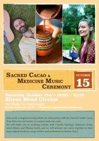 Sacred Cacao and Medicine Music Ceremony (with Camilla Starling)