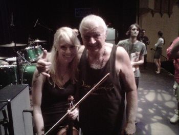Rehearsal with Dick Dale and The fullerton College Orchestra

