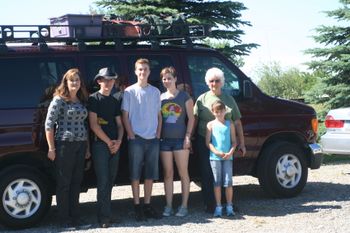 The Inman family with mom and Lexie came for a visit in 2013. Fun to get to meet them all.
