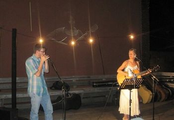With Kyle Lindley Bob Dylan's Birthday May 2010
