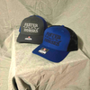 Blue Faster Horses Trucker Hats