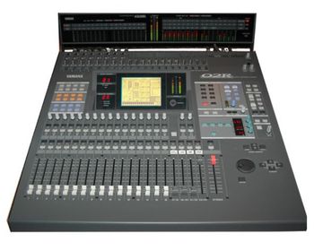 Yamaha 02RV2 40 ch Digital Mixer with 2 TC Unity FX cards plus 2 extra 8 analog output cards
