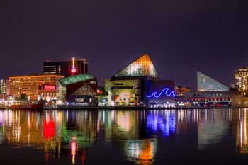 Baltimore at night
