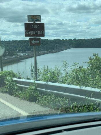 Conowingo Lake from Cecil county.
