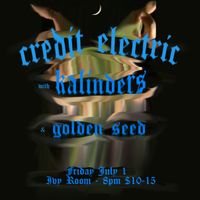 Credit Electric · Kalinders · Golden Seed Garden at The Ivy Room