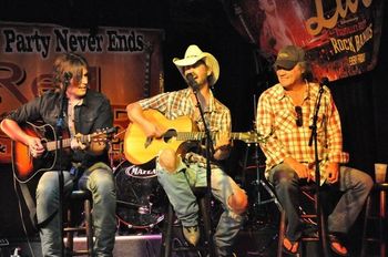 Don Pedigo, Johnny Berry, and Earl Bud Lee at the Red Rooster in Nashville, TN
