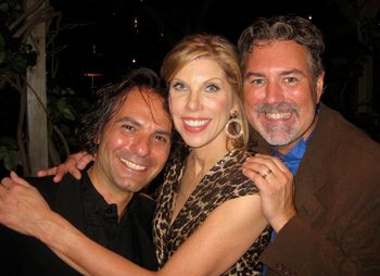 with Christine Baranski
