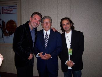 with Tony Bennett
