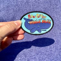 Peter Puffin's Whale Tales Smiling Whale Patch