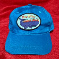 Smiling Whale Patch on Ball Cap