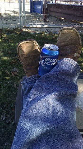 Old Boots and Bud Light!!!!
