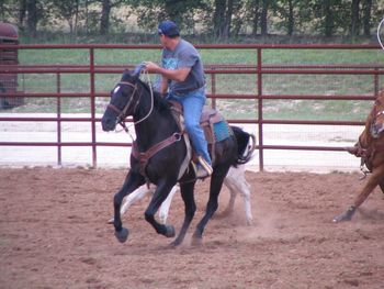 Barry John Heading 2011 Church Roping in Salado
