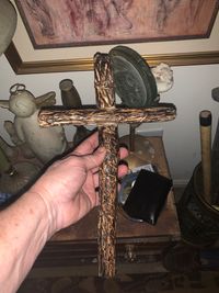 cross from driftwood