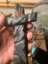 Black ebony small wall cross 