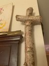 Birch driftwood cross  