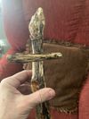 Black and Tan driftwood cross