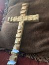 Driftwood cross with prayer slots  on sale!!!