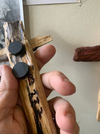 Magnet driftwood cross 