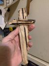 Magnet driftwood cross 