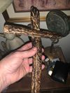 cross from driftwood