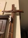 Red driftwood cross  ON SALE