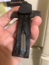 Black ebony cross magnet 