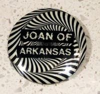 Joan of Arkansas Pin