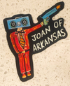 Joan of Arkansas Boombox Man Sticker