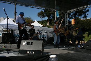 Burnsville Band at Oceanside Harbor Days festival, 2008.
