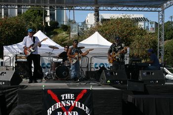 Burnsville Band at Oceanside Harbor Days Festival, 2008.
