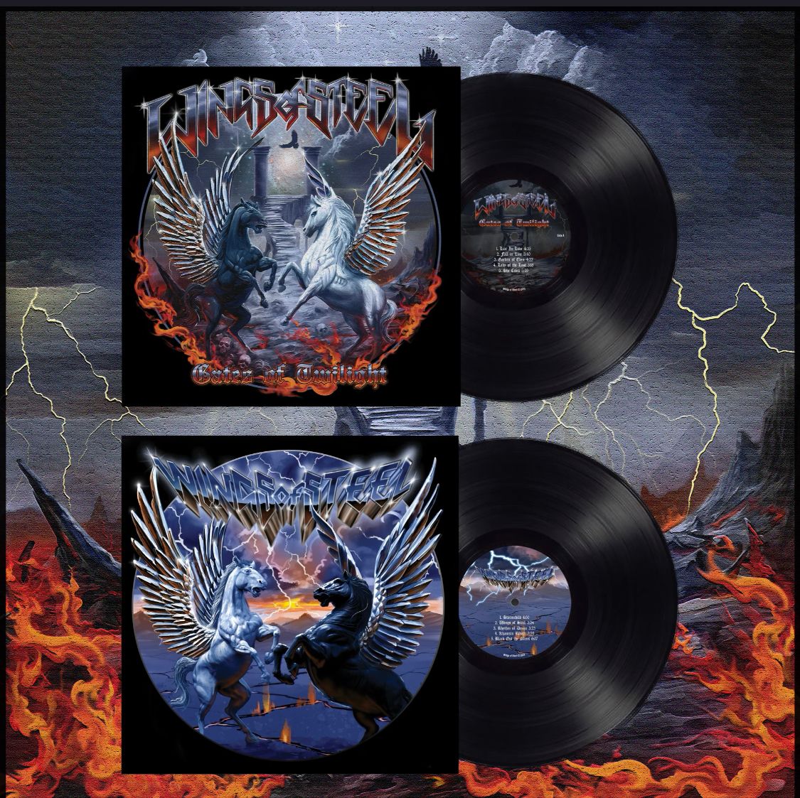 Vinyl Package Deal Wings of Steel
