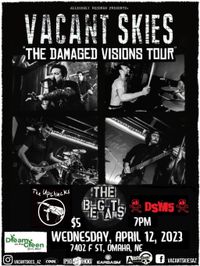 Allegedly Records Presents: Vacant Skies “The Damaged Visions Tour” w/ The Upchucks, The Begats & DSM5