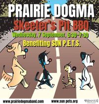 Prairie Dogma Playing For Puppies (& Kitties) at Skeeters