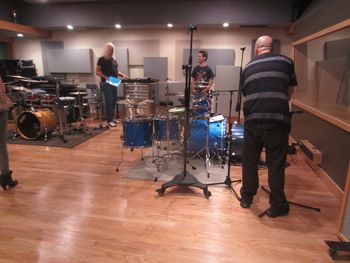 Micing up the drums takes a loooong time. Sounds amazing though.
